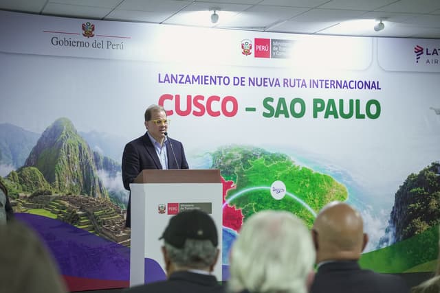 Nueva conexión aérea directa entre São Paulo y Cusco impulsará el turismo y la conectividad