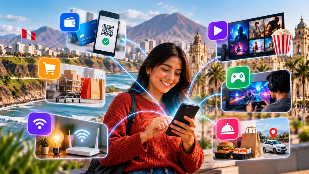 Cómo ha cambiado el consumo digital de los peruanos: pagos, plataformas y entretenimiento online