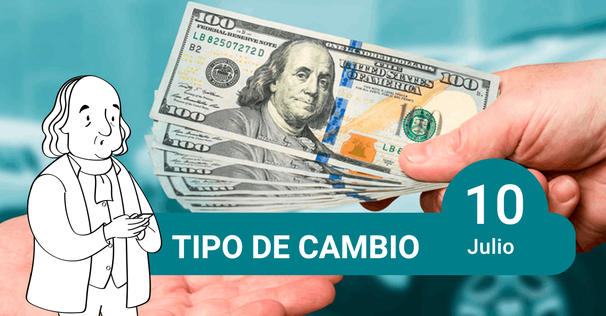 tipo de cambio 10 julio