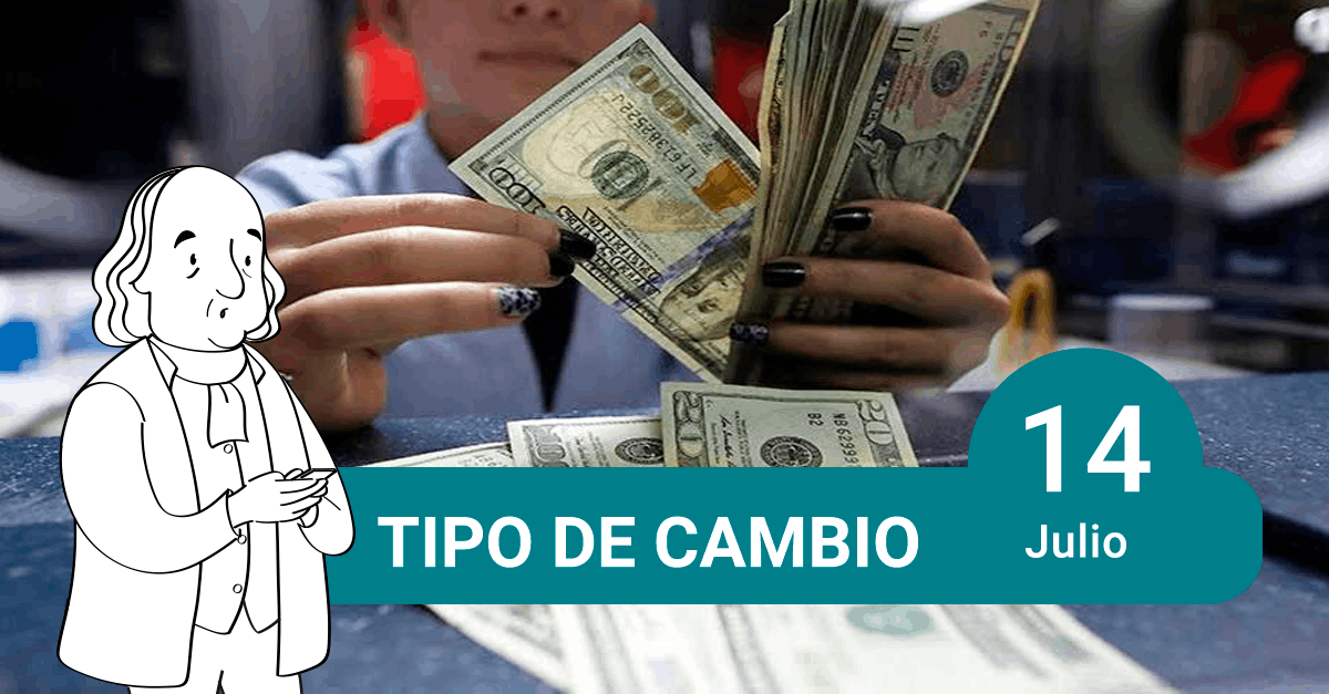 tipo de cambio 14 de julio