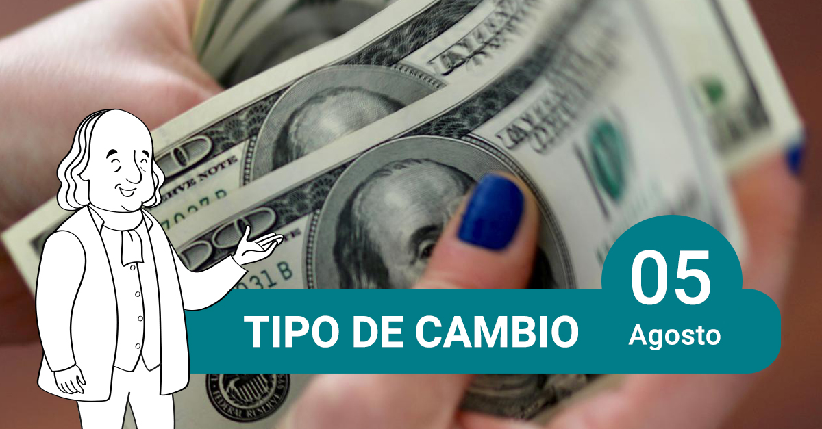 tipo de cambio 5 de agosto