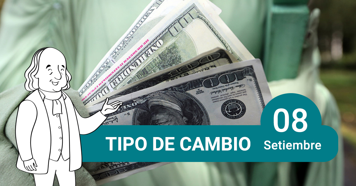 tipo de cambio 8 de setiembre