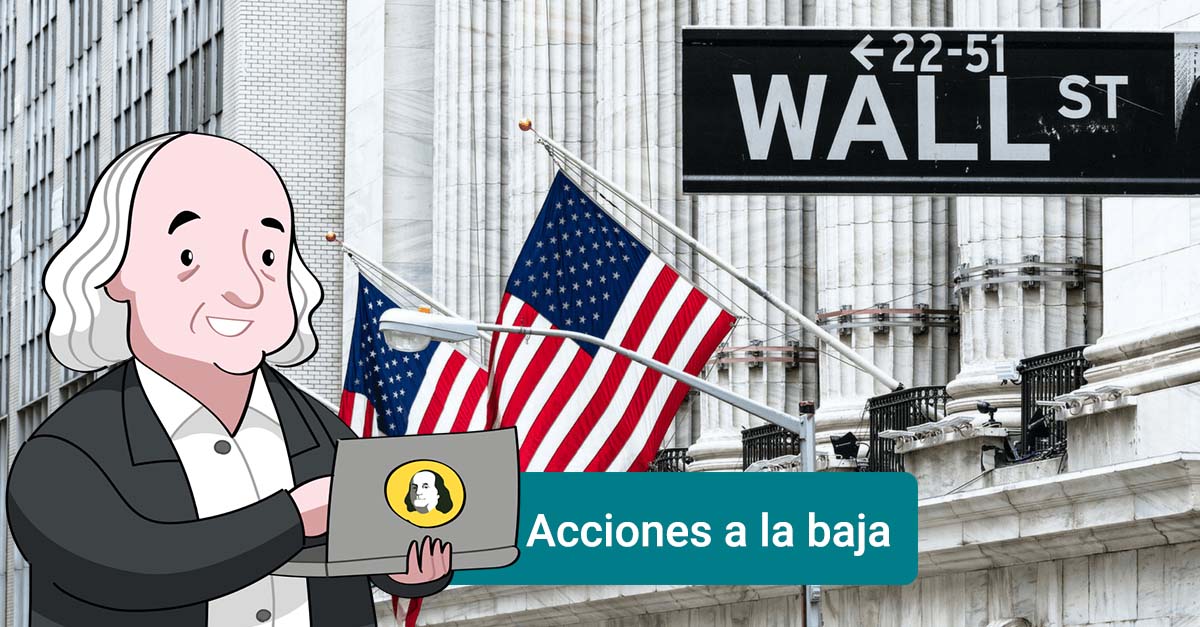 acciones a la baja