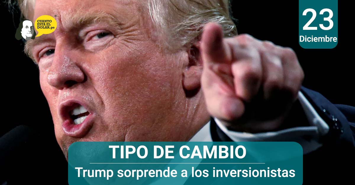 Trump sorprende a inversionistas