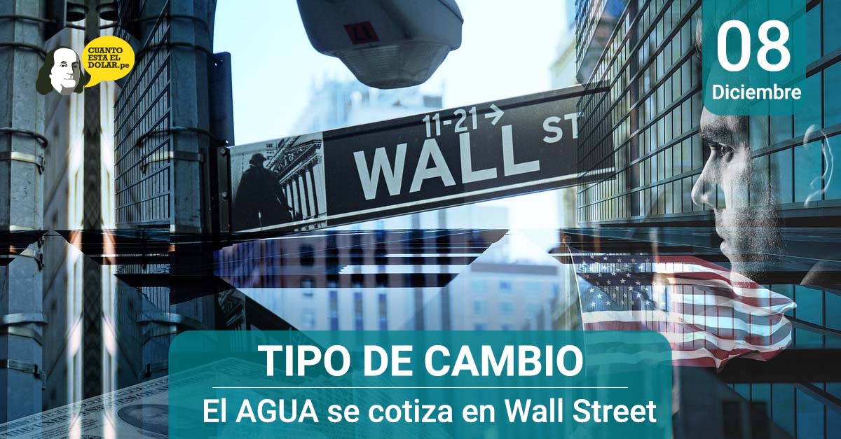 agua cotiza en wall street