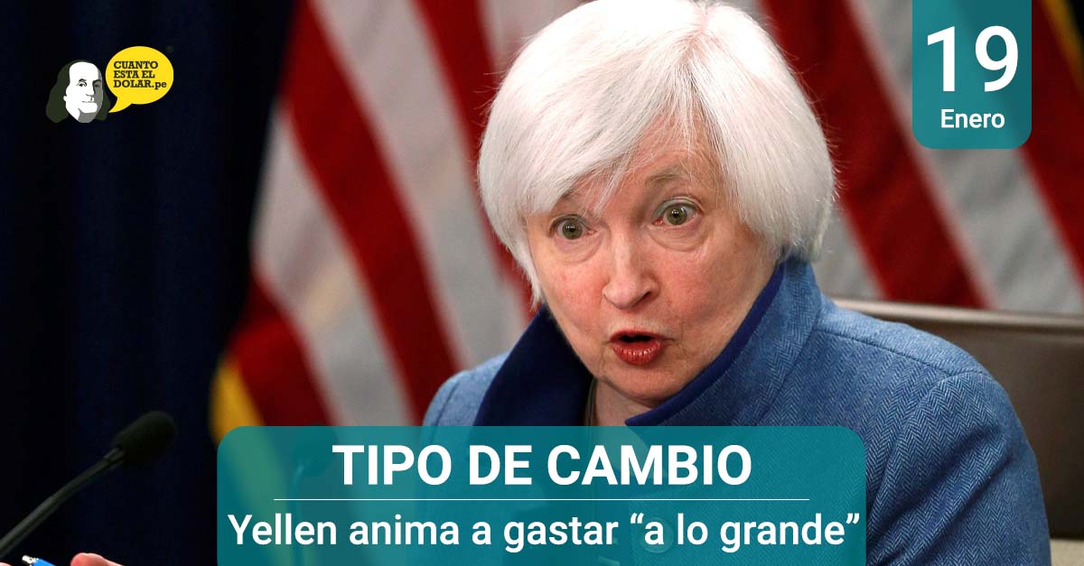 Yanet Yellen anima a gastar a los grande