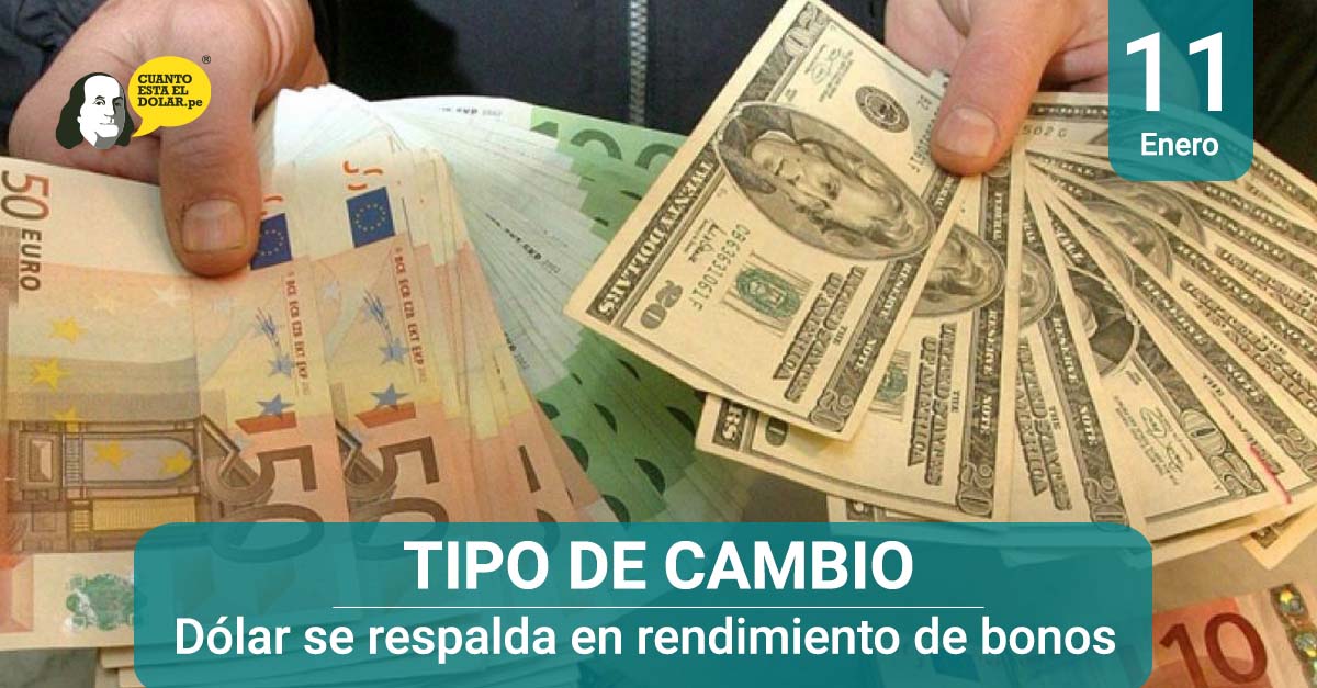 dolar se respalda en rendimientode bonos