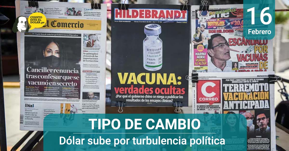 Dólar al alza portadas de diarios