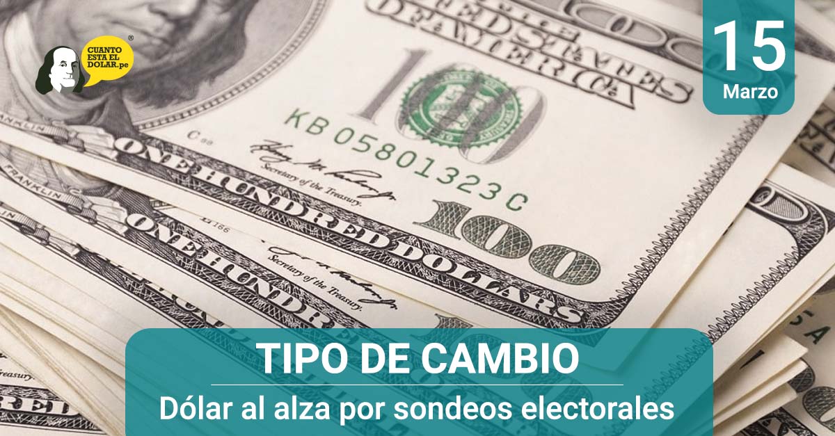 Dólar al alza por sondeos electorales