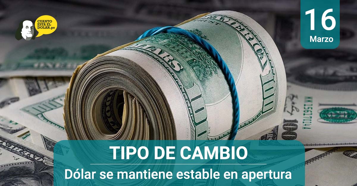 Tipo de cambio se mantiene estable