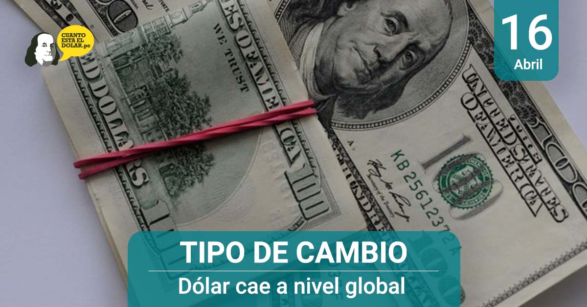 Dólar cae a nivel global