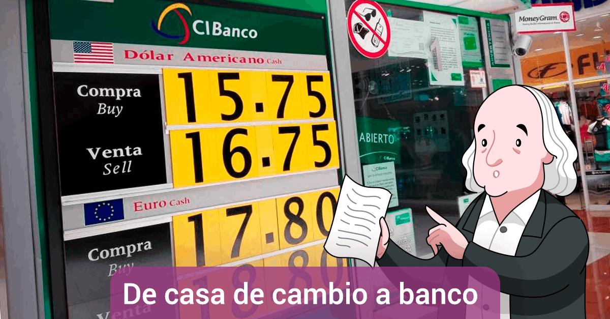 De casas de cambio a bancos