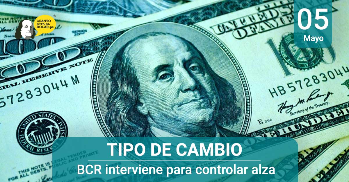 bcr interviene para controlar alza