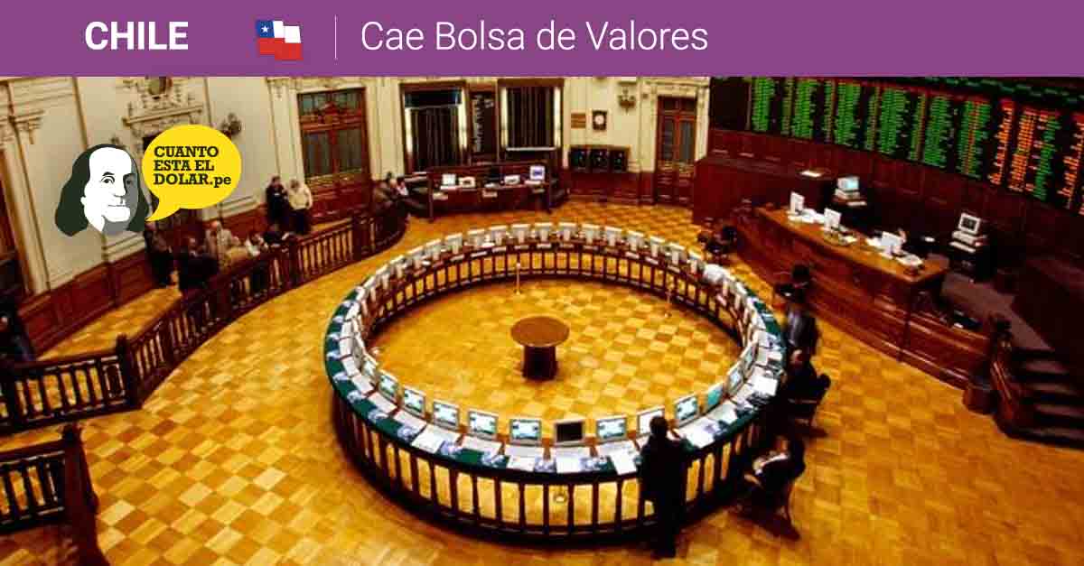 cae bolsa de valores de chile