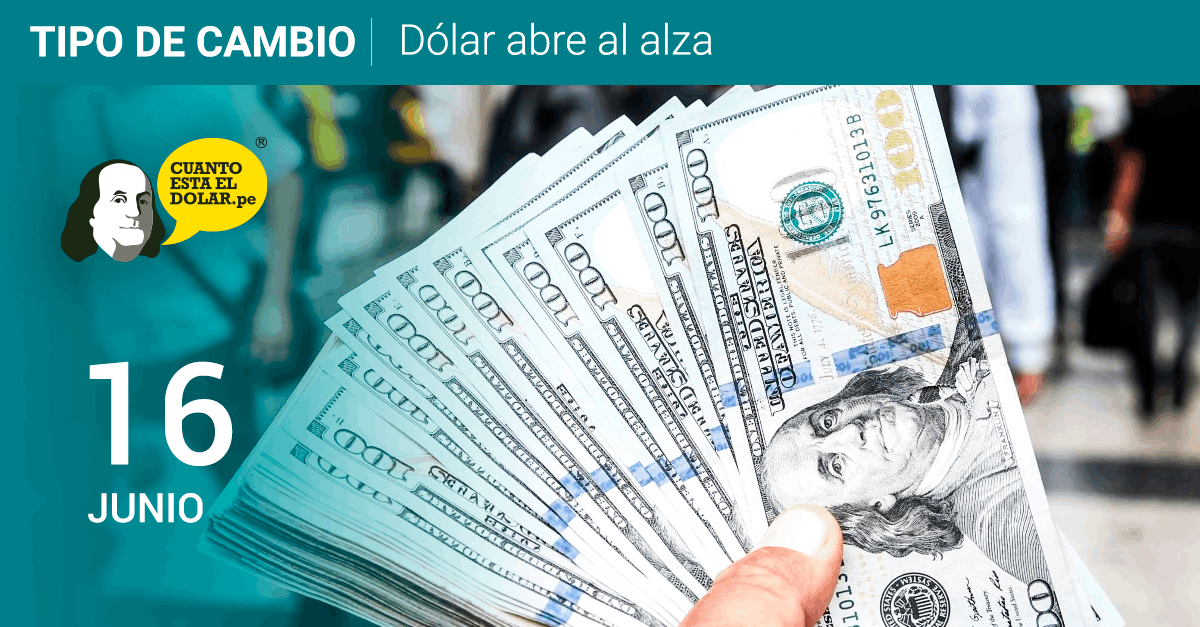 dólar abre al alza