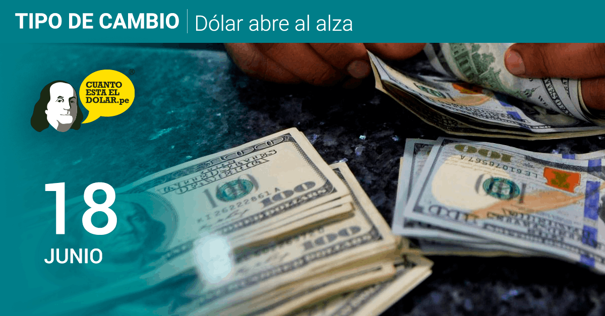 dólar abre al alza
