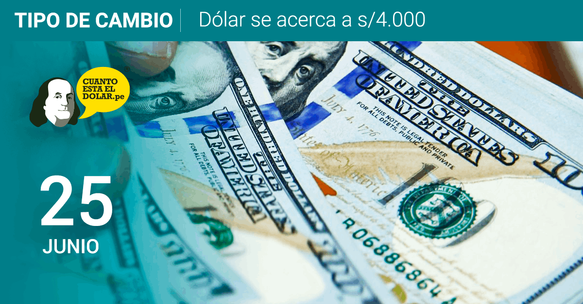 precio del dólar viernes 25 de junio