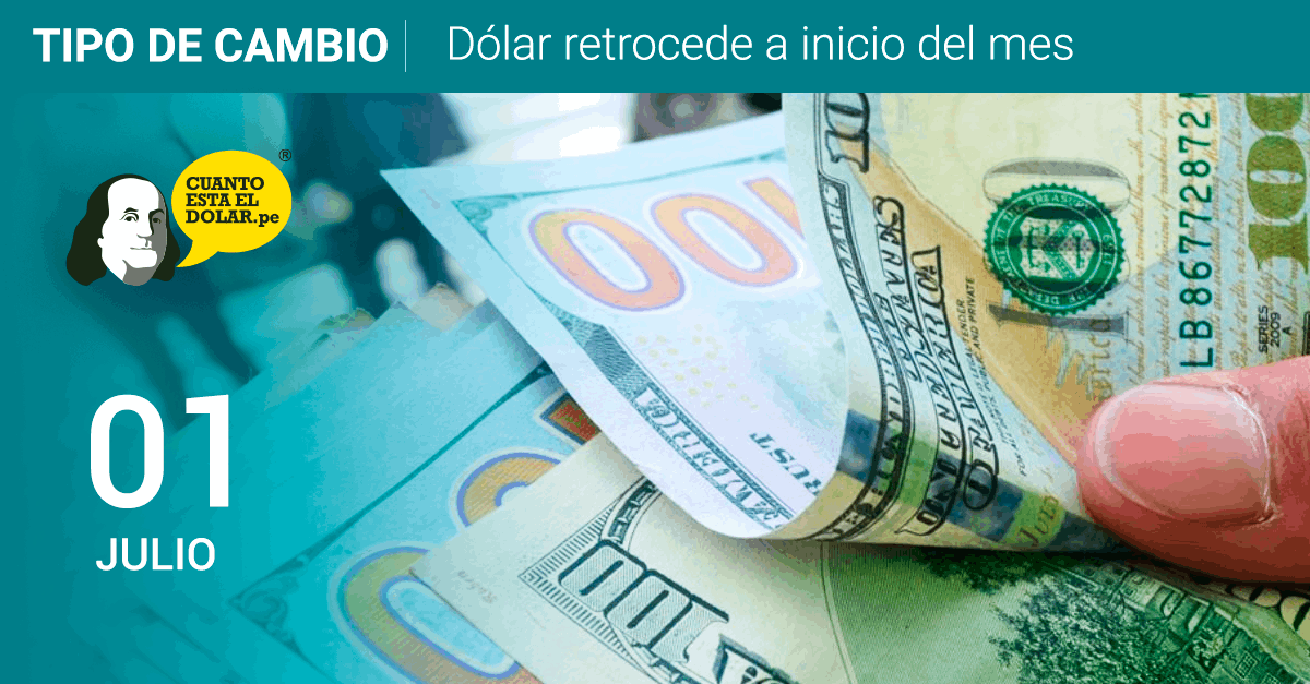 Precio del dólar jueves 01 de julio