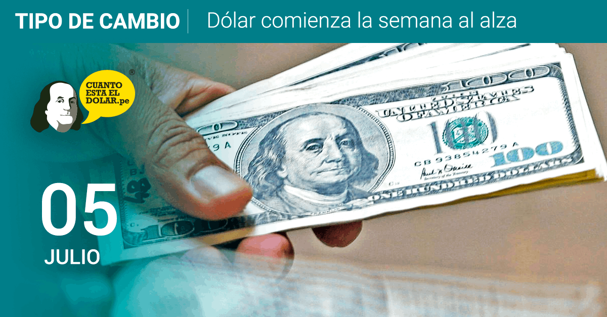 cotización del dólar lunes 5 de julio