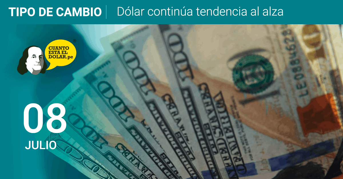 Precio del dólar hoy jueves 08 de julio