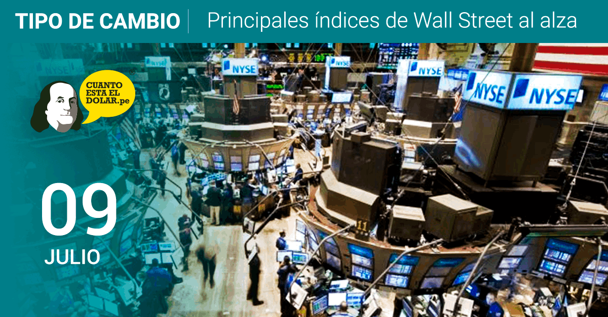 Principales índices de Wall Street al alza