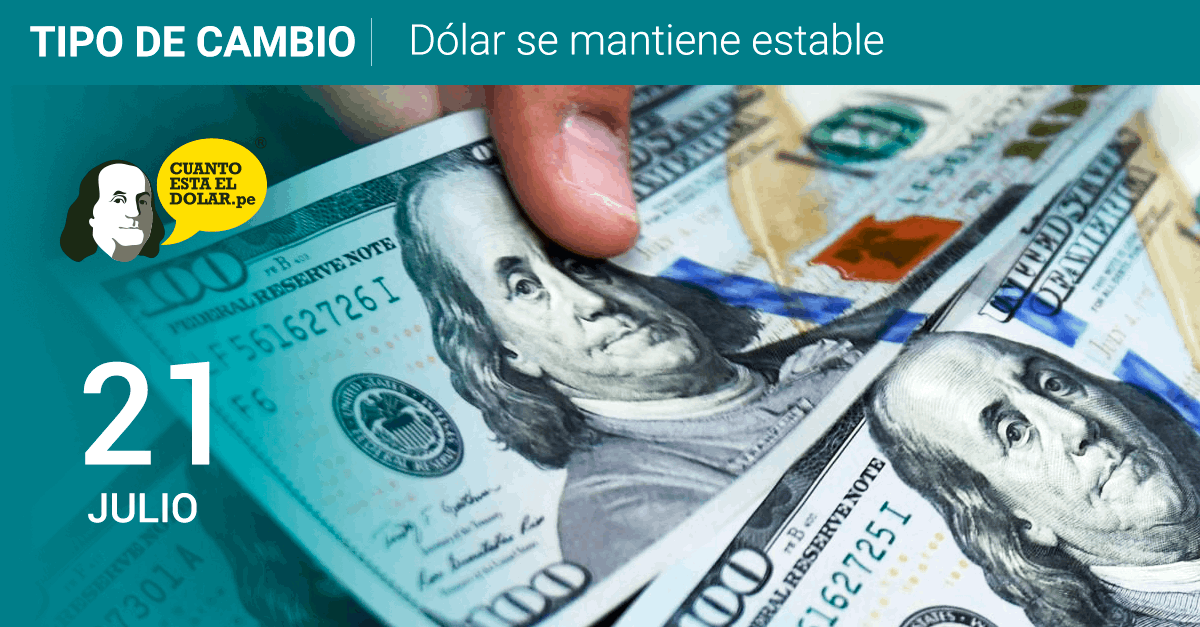 dólar se mantiene estable a mitad de semana