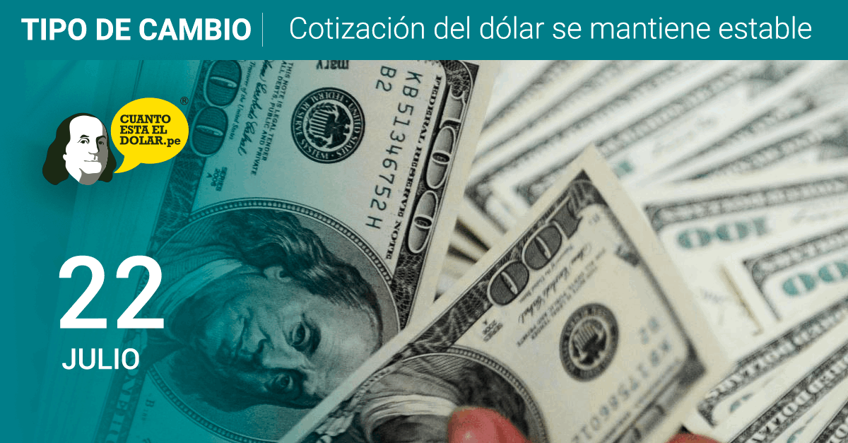 Contización del dólar 22 de julio