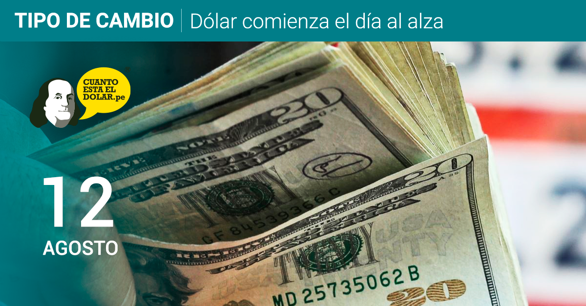precio del dólar jueves 12 de agosto