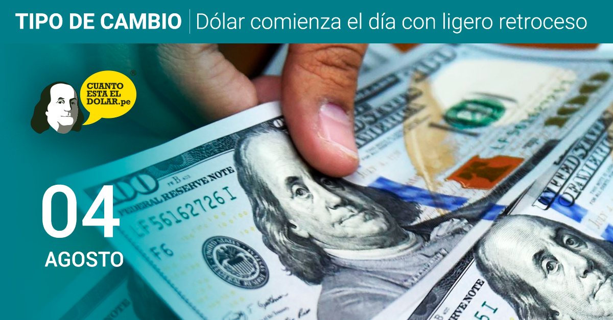Cotización del dólar miércoles 4 de agosto
