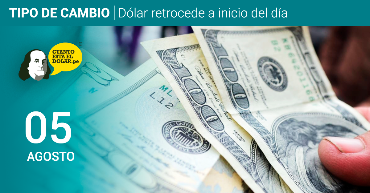 Dólar jueves 05 de agosto