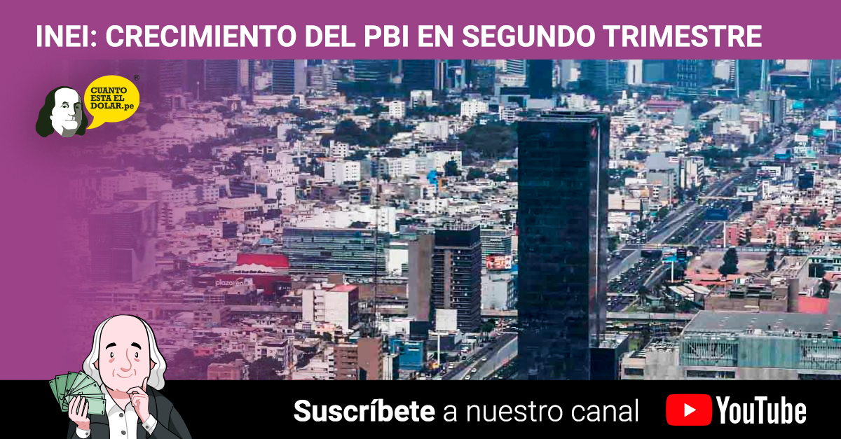 INEI: CRECIMIENTO DEL PBI EN SEGUNDO TRIMESTRE