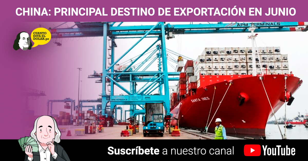 China: Principal destino de exportación