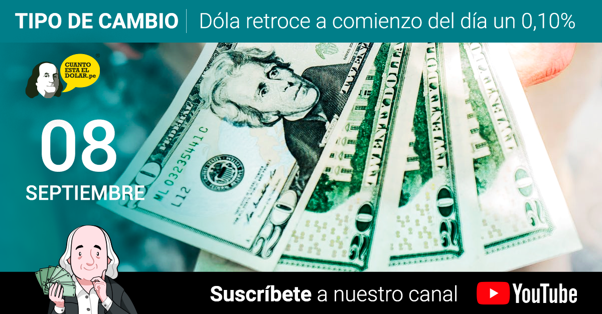 Precio del dólar hoy miércoles 08 de septiembre del 2021