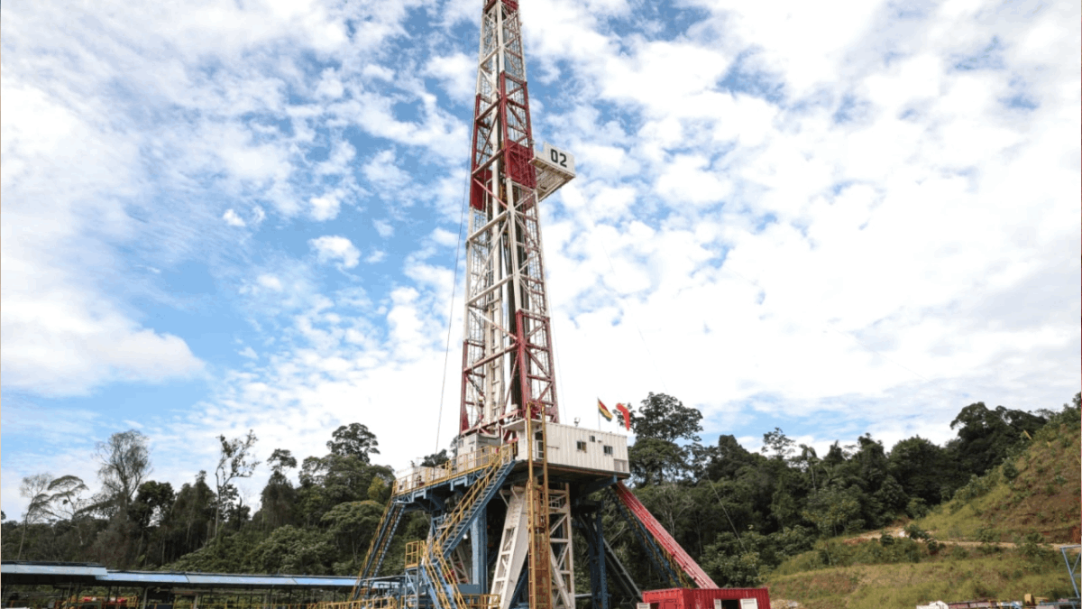 Bolivia anuncia hallazgo de una nueva reserva de gas natural