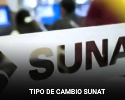 Tipo de cambio SUNAT
