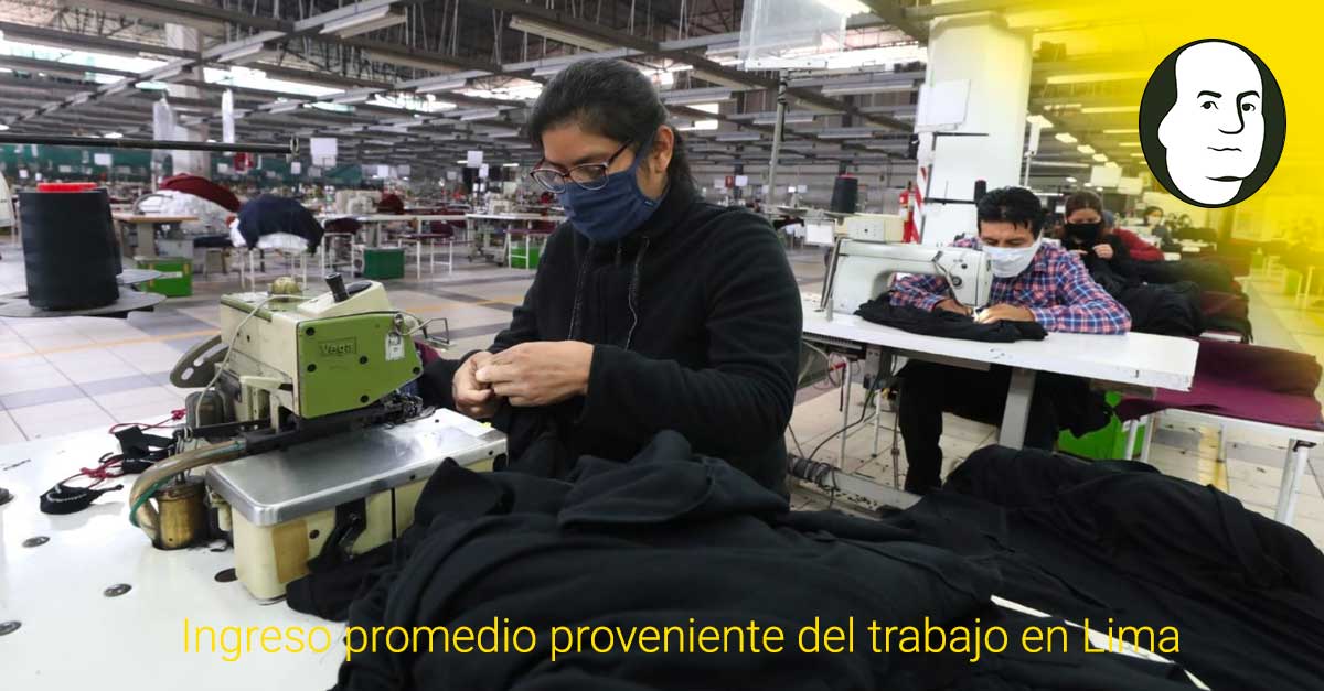 Ingreso promedio mensual proveniente del trabajo