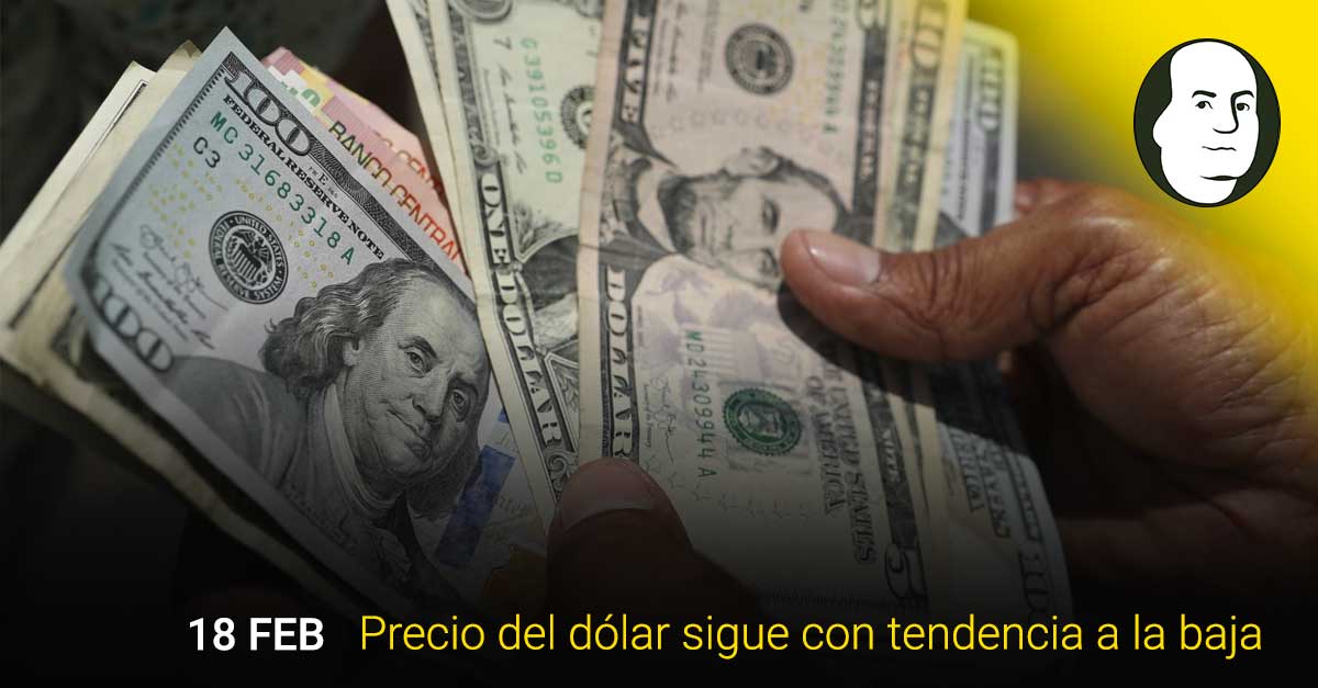 Tipo de cambio del dólar