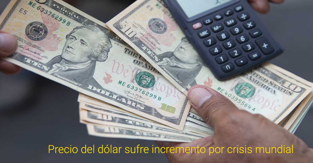Tipo de cambio del dólar