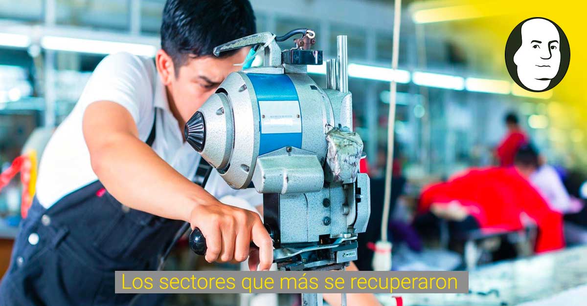 Los sectores que más se recuperaron en 2021